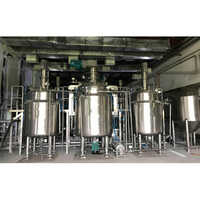 Ointment Manufacturing Plant - Material: Stainless Steel