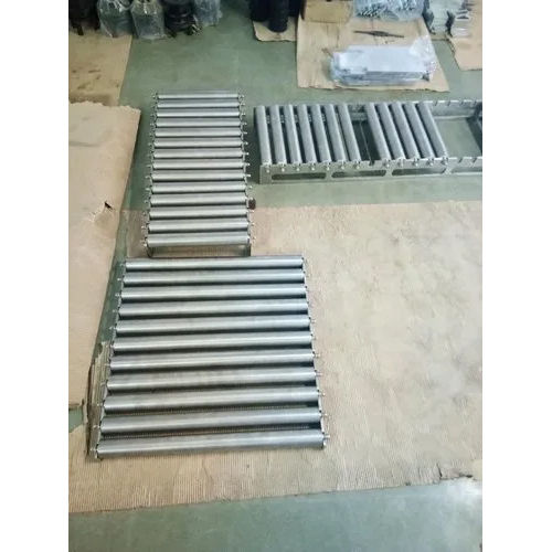 Silver Heavy Duty Conveyor Roller