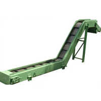 Fully Automatic Z Type Chip Conveyor - Color: Green