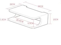 Floating Shelf Wall-Mounted TV Cabinet Shelf