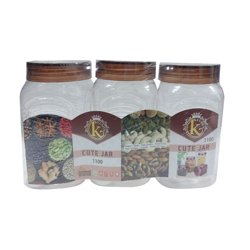 1100ml Food Grade Cute Jar Set