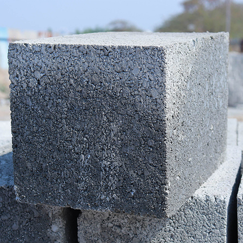 Acid-Resistant Solid Concrete Block 300X200X200