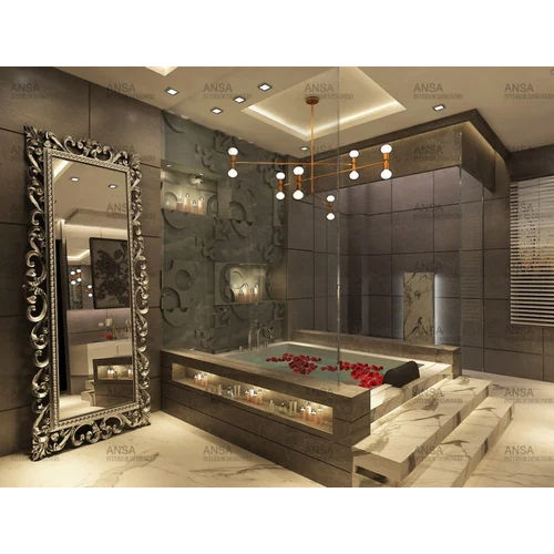 Bathroom Interior Designing Service By URBANFEAT CONSTRUCTION INDIA PRIVATE LIMITED