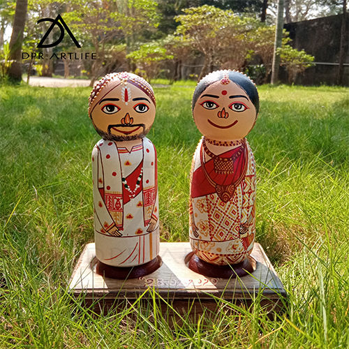 Handpainted Wooden Dolls