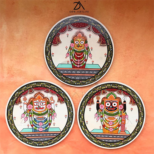 Easy To Clean Set Of 3 Lord Jagannath Lord Balabhadra Devi Subhadra