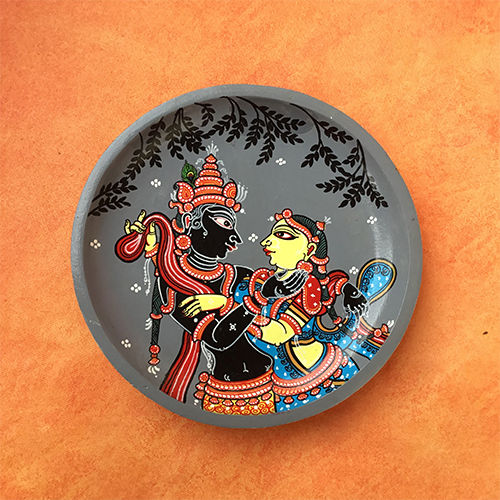 Krishna Leela Decorative Wall Plate