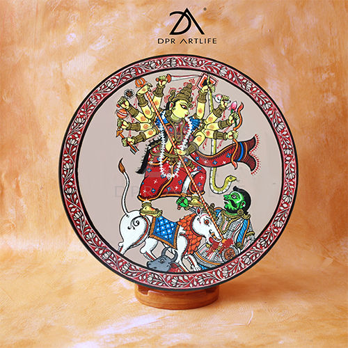 Devi Durga Decorative Wall Plates