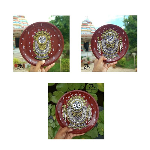 Set of 3 Lord Jagannath, Lord Balabhadra, and Devi Subhadra Statues - Hand-Painted Finishing | Vibrant Colors, Traditional Artistry