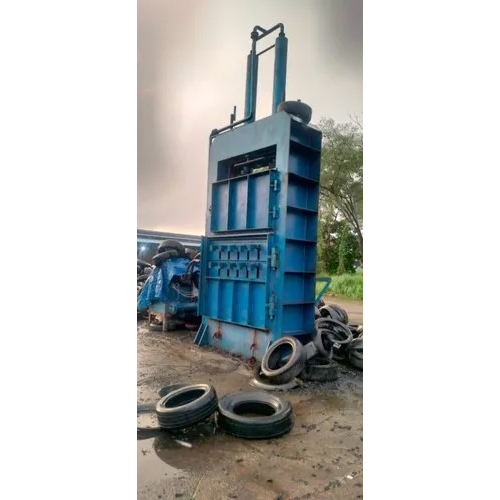 High Density Tyre Baling Press Machine