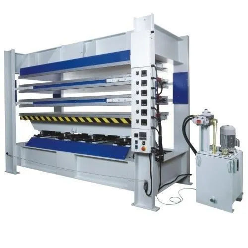 Hot Press Machine For Lamination Wood Working Industries Size: Different Available