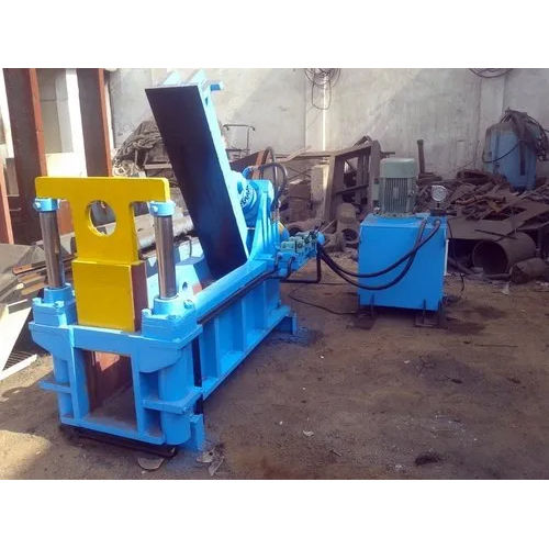 Horizontal Single Compression Scrap Baling Press