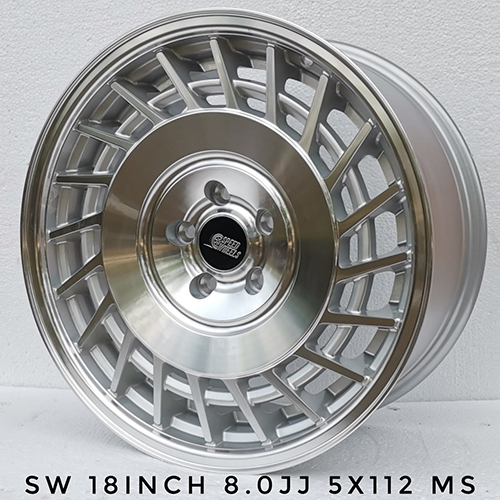 5 Inch X 112Mm Ms Car Alloy Wheels Usage: Industrial