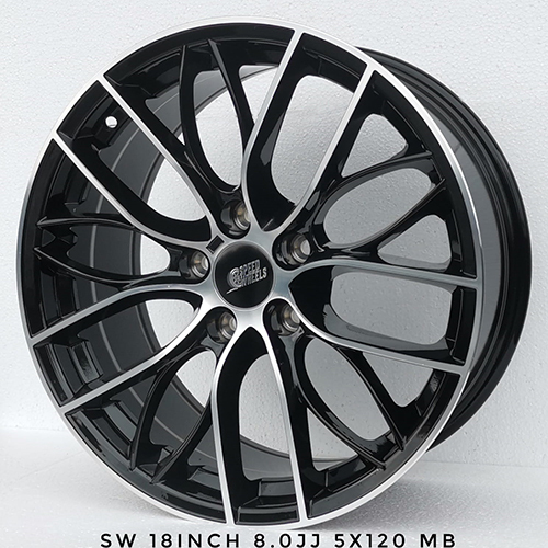 5 Inch X 120Mm Mb Car Alloy Wheels Usage: Industrial