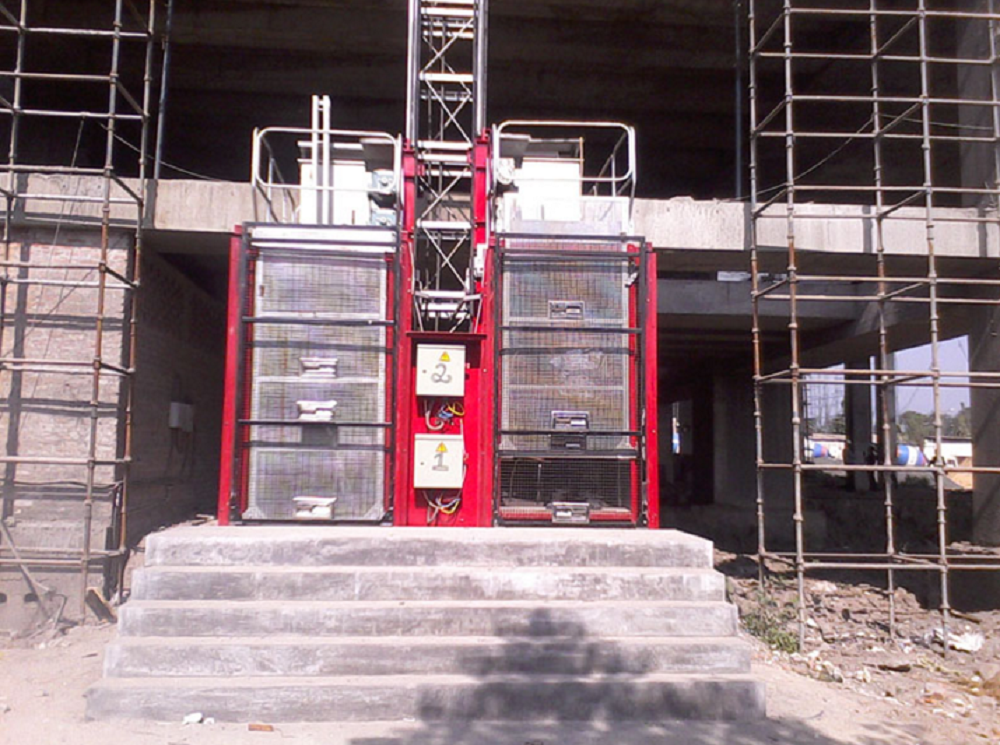 Jaypee Passenger Hoist Single and Twin cage