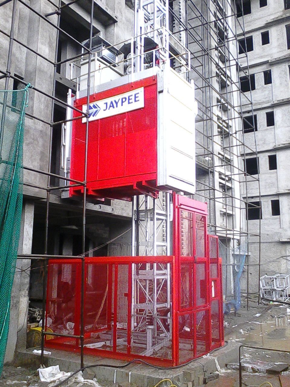 Jaypee Passenger Hoist Single and Twin cage