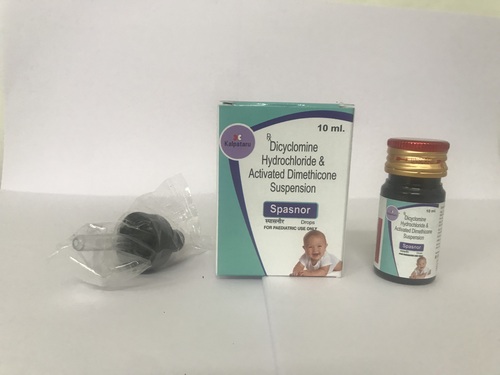Dicyclomine 10 mg and Activeted Dimethicone 40 mg