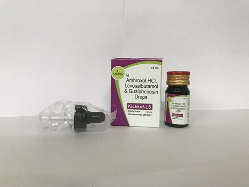 Levosalbutamol 0.25 mg and Ambroxol 7.5 mg and Guaiphensin 12.5 mg