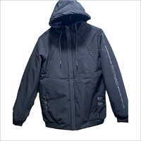 Mens Hoody With Print Sleeves