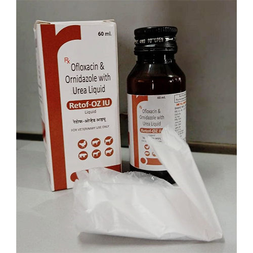 Ofoxacin and Ornidazole with Urea Liquid
