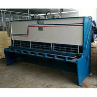 Hydraulic Shearing Machine - Ms & Ss Material, 1000 Mm Shearing Width, Blue Color | Semi-automatic Control, Easy Operational Features, Manual Top Squeezers
