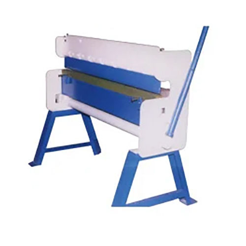 Blue Sheet Metal Folding Machine