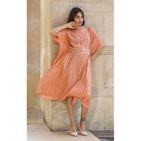 Cotton Ladies Chanderi Silk Kaftan