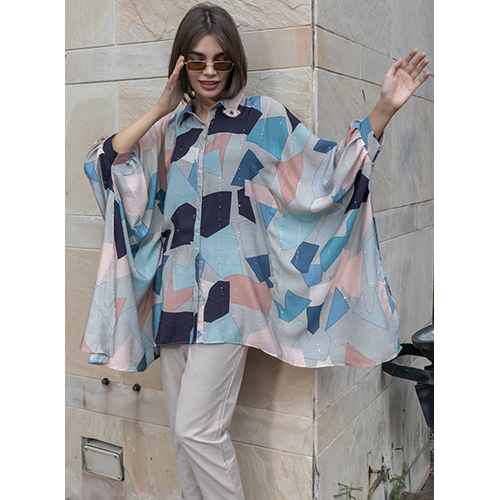 Muslin Silk Coord Dress Set