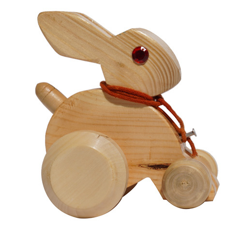 Wooden Rabbit Toy