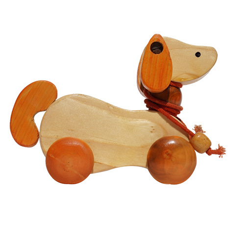 Wooden Dog Toy