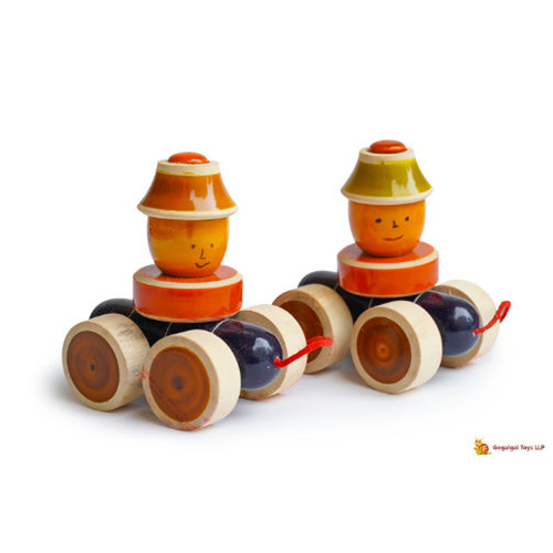 Wooden toy car