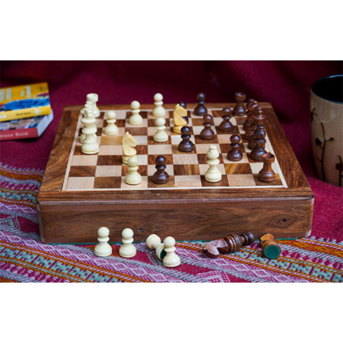 wholesale luxury metal chess board with