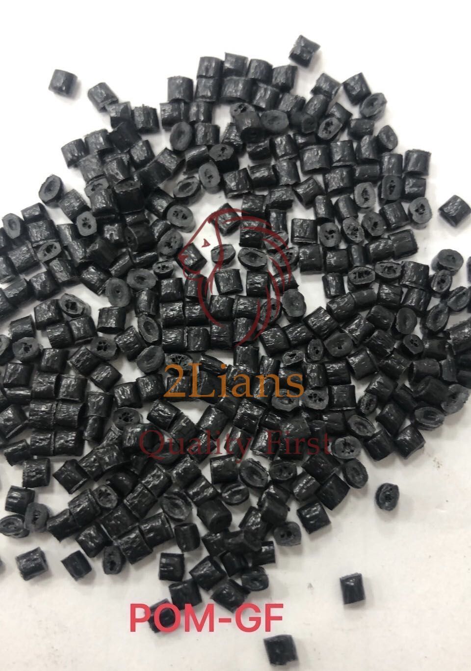 POM GF Re-pro Pellets Black Color Plastic Scrap Material For Sales