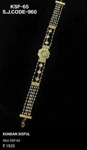 KUNDAN HEAD BAND/ SHEESHPHOOL