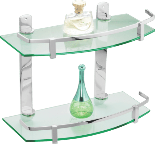 Forway Double Glass Shelves 7x14