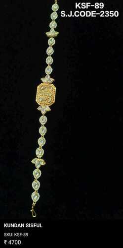 TRADITIONA  KUNDAN SHEESHPHOOL