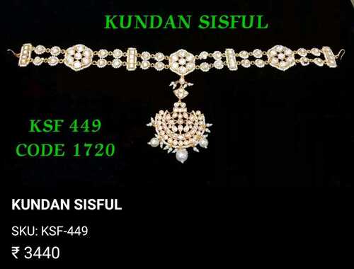 PEARL AND KUNDAN SHESHPHOOL WITH TIKA