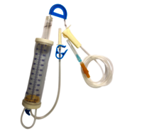 Measured Volume Fluid Infusion Set - PVC Material, 110/150 ml Drip Chamber with Disc Filter, 60 Drop/ml Flow Rate, 175 cm Tubing Length, Smooth Roller Clamp, Top Quality 23G x 1.5 Needle, Vented or Non-Vented Options, Y Connector and Luer Lock Availability