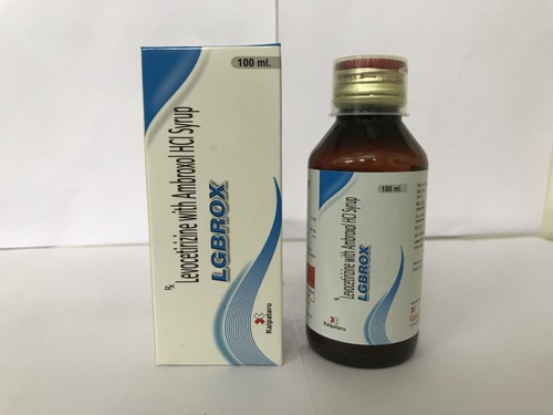 Levocetirizine 5 mg. and Ambroxol 30 mg.