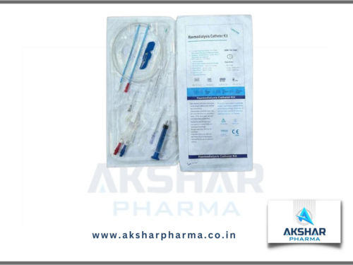 Double Lumen Hemodialysis Catheter Kit