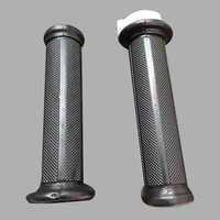 Rubber Handle Grip - Rigid Black Material | High Quality, Durable Performance, Hassle-free Functioning