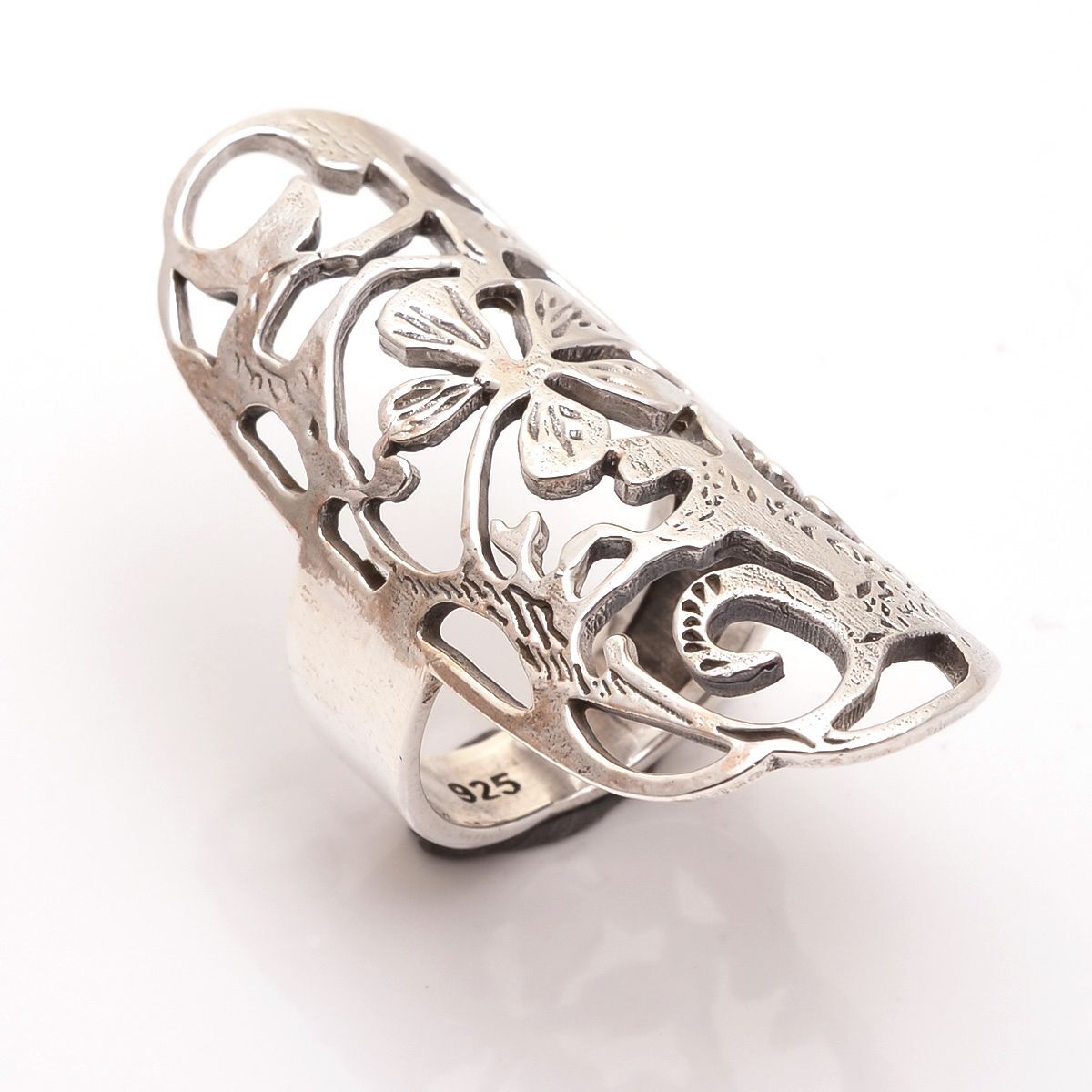 925 Sterling Silver Designer Fine Spinner Ring Girls Fashion Rings  Supplier
