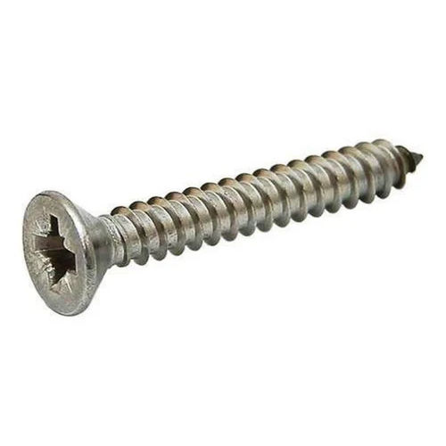 Silver 2Mm Mild Steel Screw