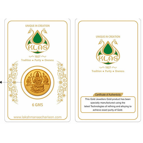 Digital printed Coin Card