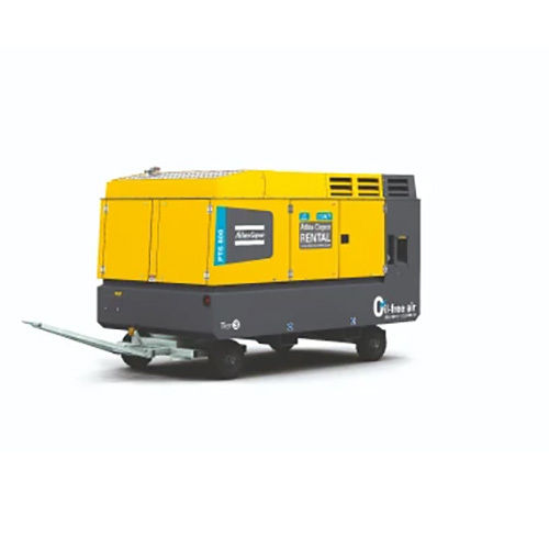 Yellow And Black Portable Compressor