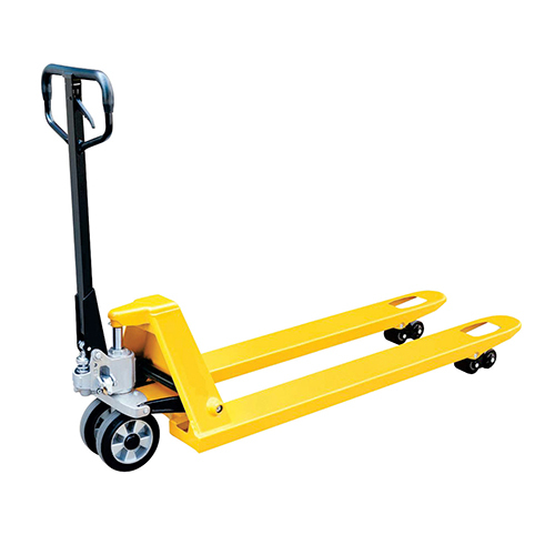 Hand Pallet Truck - Strong, Different Size, Orange | Easy Maneuverability, 1 Year Warranty, Industrial Use