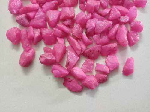 Pink color coated quartz polished aggregate for aquarium decoration landscaping