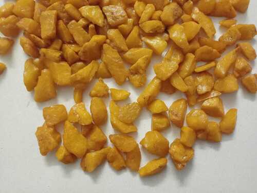 Yellow pea gravels and quartz yellow color coated aggregate for decoration aquarium tank filing stone