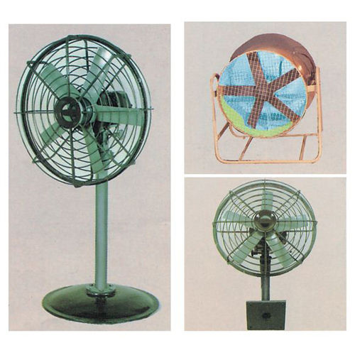 Green Industrial Fan