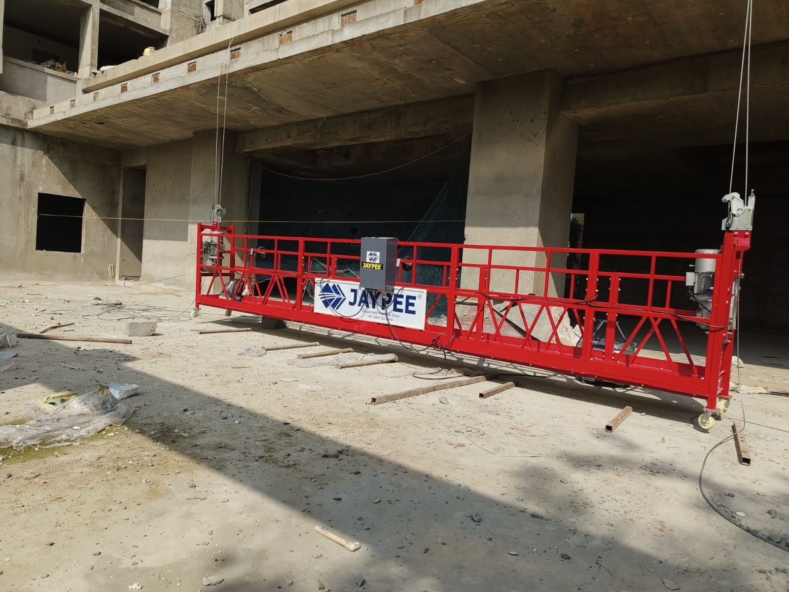 Jaypee Rope Suspended Platform Hoist