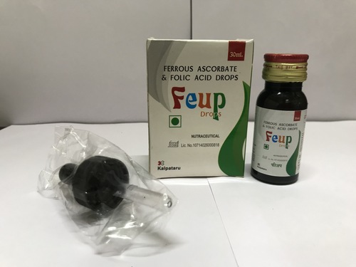 Ferrous Ascorbate 10 mg and Folic Acid 100 mcg